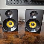 Vonyx SMN30 studiospeakers - active dj speakerset - 60 watt, Zo goed als nieuw, 60 tot 120 watt, Front, Rear of Stereo speakers