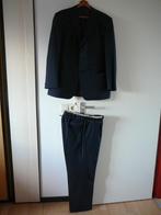 donkerblauw kostuum merk Gerrin, zuiver scheerwol, Kleding | Heren, Kostuums en Colberts, Ophalen, Zo goed als nieuw, Blauw