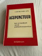 Acupunctuur - C. van Der Molen leer-en handboek hardcover, Ophalen of Verzenden, Zo goed als nieuw