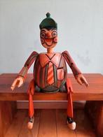 Zeldzame vintage houten Pinokkio pop Italy, Antiek en Kunst, Ophalen of Verzenden