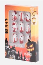 Nepnagels halloween bloederige nagels nieuw, Ophalen of Verzenden, Nieuw, Halloween of Griezel