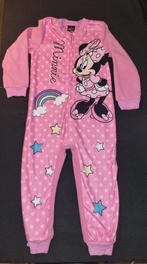 Onesie Minnie Mouse stars fleece roze maat 92/98, Nieuw, Meisje, Ophalen of Verzenden, Disney