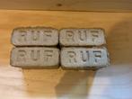 RUF-briketten (eikenhout) vanaf 5,- per pak (12 stuks), Minder dan 3 m³, Ophalen of Verzenden, Eikenhout, Blokken