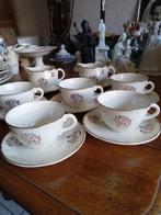 set prachtige gave serviesdelel boch met paardjes als motief, Antiek en Kunst, Antiek | Servies los, Ophalen of Verzenden