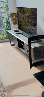 Tv meubel acacia hout, trendhopper, nieuw!, Verzenden, Zo goed als nieuw, Minder dan 100 cm, Metaal