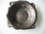 Art-Nouveau Kayser Zinn schaal met Tulpen 1890-1914, Antiek en Kunst, Antiek | Tin, Ophalen of Verzenden