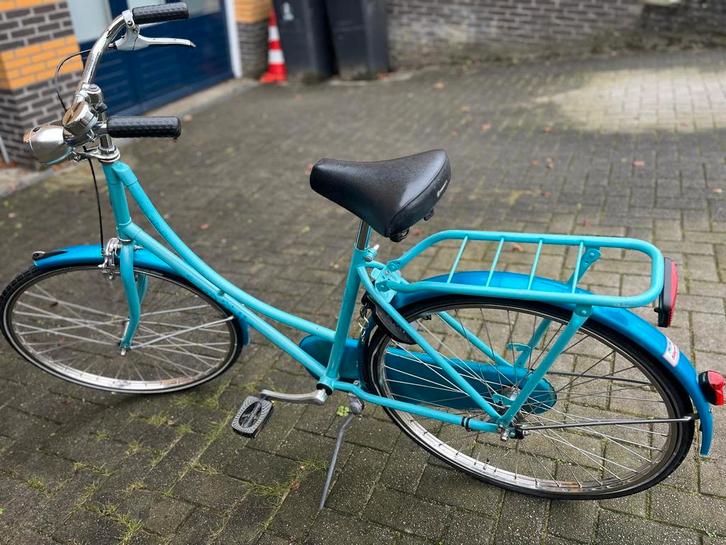 Gazelle Raleigh 26 inch - Blauw, Fietsen en Brommers, Fietsen | Dames | Omafietsen, Gebruikt, Minder dan 47 cm, Ophalen of Verzenden