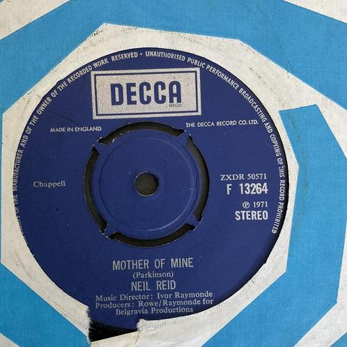 Neil reid - mother of mine, Cd's en Dvd's, Vinyl Singles, Gebruikt, Ophalen of Verzenden