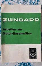 Zundapp boekje grasmaaier. Div modelen, Fietsen en Brommers, Ophalen of Verzenden, Zo goed als nieuw, Overige typen