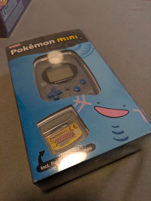 Nintendo Pokémon Mini Console: blue/blauw, Spelcomputers en Games, Spelcomputers | Nintendo Game Boy, Zo goed als nieuw, Game Boy Color