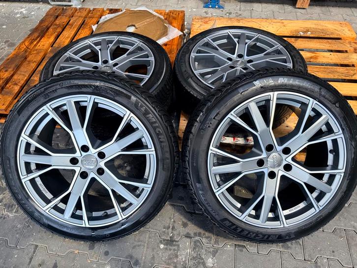Winterset Audi A6 245/45 19” inch  - 5x112 - Michelin Pilot, Auto-onderdelen, Banden en Velgen, Banden en Velgen, Winterbanden