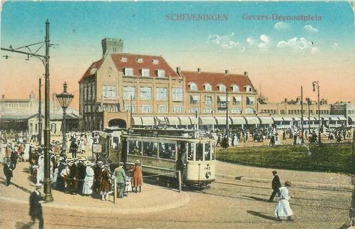 (388-218-043) Scheveningen Gevers Deynootplein, Verzamelen, Ansichtkaarten | Nederland, Zuid-Holland, Verzenden