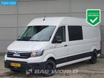 MAN TGE 3.140 Automaat Dubbel Cabine L4H3 Trekhaak Camera Ai, Auto's, Bestelauto's, Te koop, Gebruikt, 2535 kg, Stof