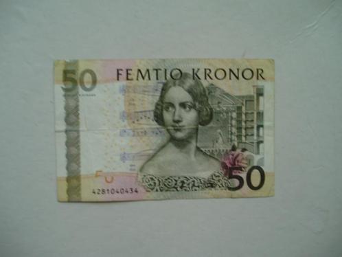 1545. Sweden, 50 kronor (2004-2011) Jenny Lind., Postzegels en Munten, Bankbiljetten | Europa | Niet-Eurobiljetten, Los biljet