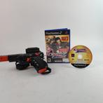 Crisis Zone ps2 + Joytech Sharpshooter || Nu €69.99!, Shooter, 1 speler, Ophalen of Verzenden, Zo goed als nieuw
