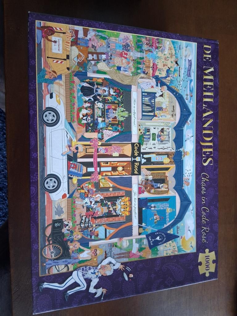 2 Puzzels De Meilandjes - 1000 Stukjes, Ophalen of Verzenden, 500 t/m 1500 stukjes, Zo goed als nieuw, Legpuzzel