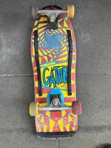 Vintage vision gator skateboard ‘86/‘87 beschikbaar voor biedingen