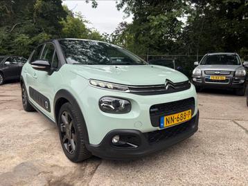 Citroën C3 1.2 Puretech 110pk S&S 2017 Groen beschikbaar voor biedingen