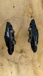 Shimano SPD XT Deore klikpedalen, Fietsen en Brommers, Fietsonderdelen, Crankstel of Pedalen, Zo goed als nieuw, Shimano, Mountainbike