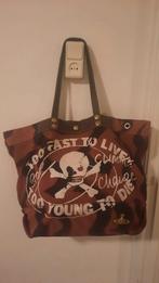 Vivienne Westwood Anglomania Shopper/Tote, Sieraden, Tassen en Uiterlijk, Ophalen of Verzenden, Gebruikt, Bruin, Shopper