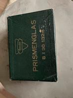 Antieke Prisma Verrekijker 3x30 - Compleet!, Gebruikt, Minder dan 8x, Met hoes of tas, Porro (met knik)