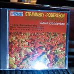 Stravinsky Robertson - Vioolconcerten CD, Ophalen of Verzenden, Romantiek, Gebruikt, Orkest of Ballet