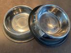 RVS voerbakken (met antislip), Dieren en Toebehoren, Ophalen of Verzenden, Zo goed als nieuw