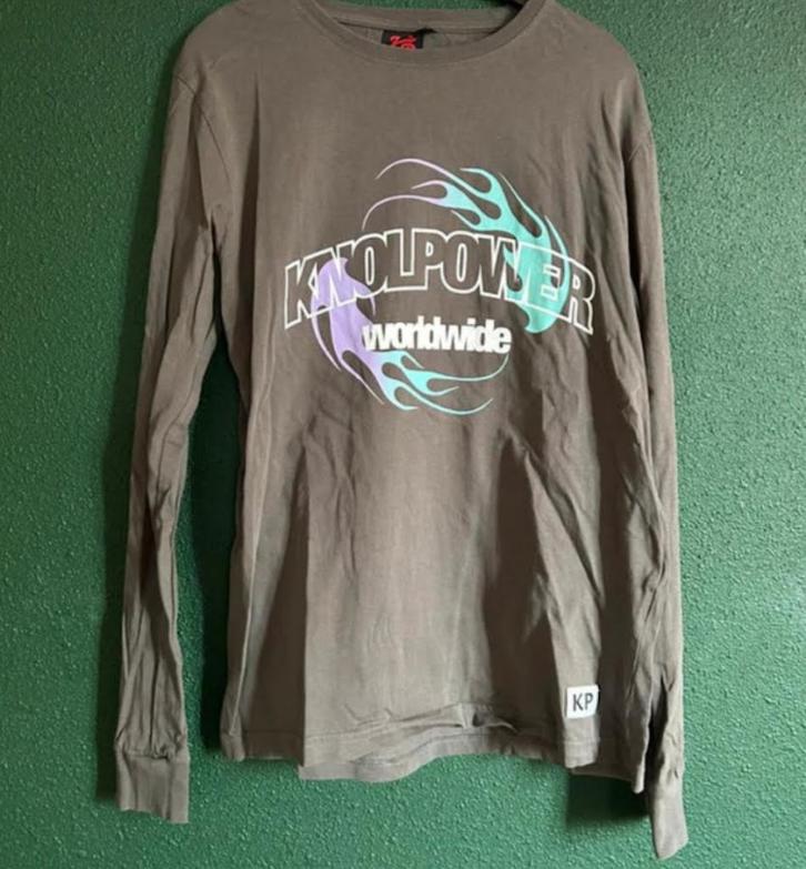 Originele KNOLPOWER kleding, Kleding | Dames, Tops, Zo goed als nieuw, Maat 34 (XS) of kleiner, Blauw, Korte mouw, Ophalen of Verzenden