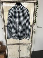 Van gils blouse overhemd geblokt tailored fit 41, Kleding | Heren, Overhemden, Blauw, Zo goed als nieuw, Merkfreak, Ophalen of Verzenden