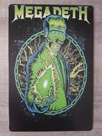 Megadeth 20x30 cm Reclamebord, Ophalen of Verzenden, Nieuw, Poster, Artwork of Schilderij