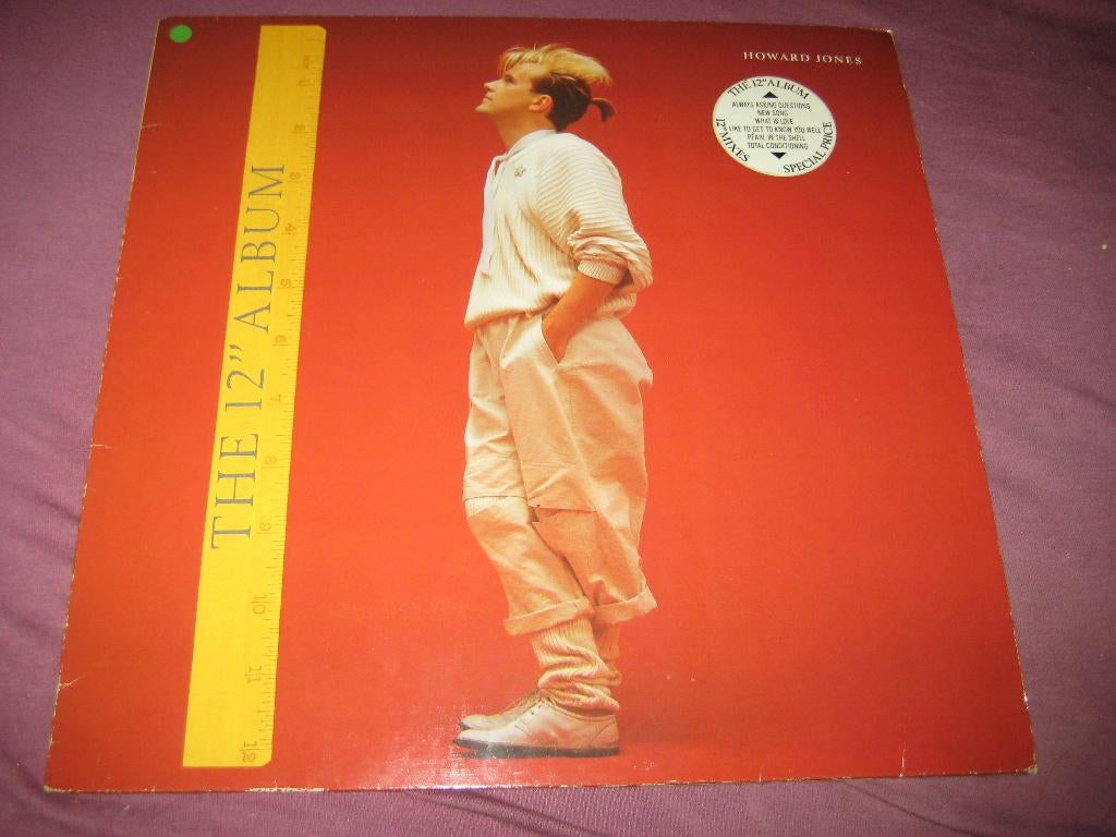 Maxi-Single: Howard Jones: The 12" Album, Ophalen of Verzenden, Zo goed als nieuw, 12 inch