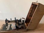 Oude Pfaff Naaimachine met Houten Kist, Ophalen of Verzenden