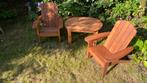 Kleuter/kind Bear chair  houten tuinset, Ophalen of Verzenden
