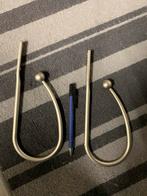 Gordijn Lussen / Curtain Tiebacks, Huis en Inrichting, Ophalen, Minder dan 50 cm, Gebruikt, Grijs
