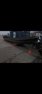 Tuindervlet, polder schuit, platbodem., Watersport en Boten, Platbodems, Ophalen, Gebruikt, Staal, Overige brandstoffen