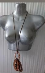 Manouk - koordketting met hanger van schelp, Sieraden, Tassen en Uiterlijk, Kettingen, Verzenden, Nieuw, Steen of Mineraal, Met hanger