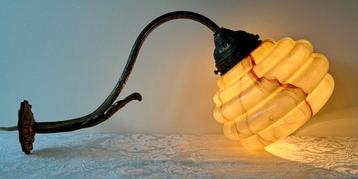 Art Nouveau wandlamp beschikbaar voor biedingen