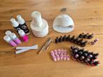 Pinkgellac set met lamp en veel extra's, Ophalen, Zo goed als nieuw