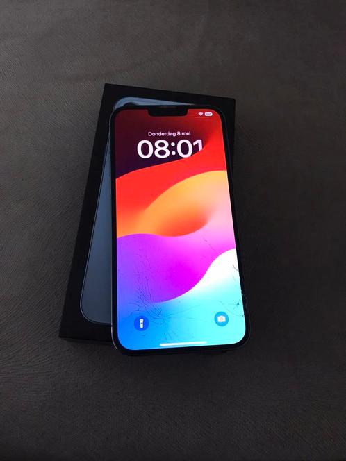 iPhone 13 Pro Max 5G 256GB met Schade werkt prima, Telecommunicatie, Mobiele telefoons | Apple iPhone, Zo goed als nieuw, 256 GB