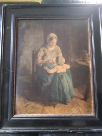 Antiek Hein Kever schilderij beschikbaar voor biedingen