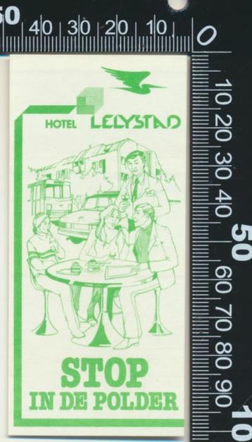 Sticker: Hotel Lelystad - Stop in de polder beschikbaar voor biedingen