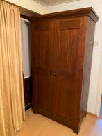 Teak houten computerkast. 196x110x60, Huis en Inrichting, Kasten | Computermeubels, Ophalen, 70 tot 120 cm, Teakhout, Zo goed als nieuw