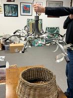 chrome design hanglamp, Huis en Inrichting, Lampen | Hanglampen, Ophalen of Verzenden