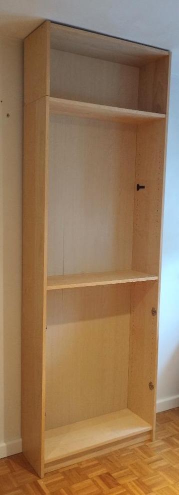 BILLY Ikea kast berken | los bovendeel | deuren | plankinzet - afbeelding 2