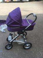 Mutsy kinderwagen combiwagen paars compleet met alles, Ophalen, Gebruikt, Verstelbare duwstang, Combiwagen