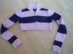 Ralph Lauren; Kort (!) Vestje met rits; maat S (7) / 122-128, Meisje, Trui of Vest, Ophalen of Verzenden, Zo goed als nieuw