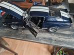 Mustang GT500 shelby 1/8 van metaal 8 kilo., Ophalen of Verzenden, Zo goed als nieuw, Auto