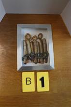 Origineel Zeeuws souvenirtje Messenheften met kopjes €.15,00, Antiek en Kunst, Ophalen of Verzenden