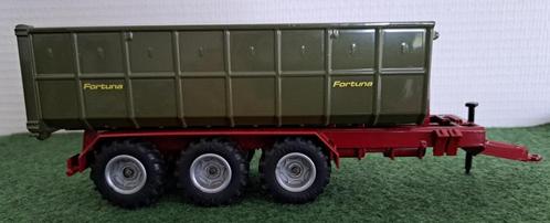 Fortuna 3 assige carrier (Siku) 2879, Hobby en Vrije tijd, Modelauto's | 1:32, Zo goed als nieuw, Tractor of Landbouw, SIKU, Ophalen