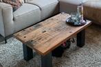 Industriële Salontafel - Robuust Design, Ophalen, Gebruikt, 100 tot 150 cm, 50 tot 100 cm
